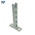 Durable Heavy Duty Galvanized Channel Brackets Perforated Cantilever